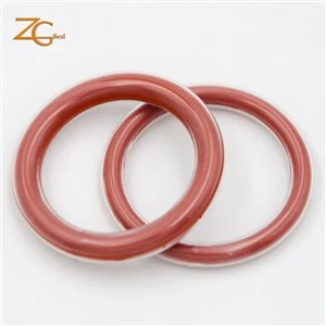 Piccolo anello di tenuta incapsulato in PTFE di colore rosso