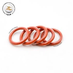O-ring con rivestimento rosso